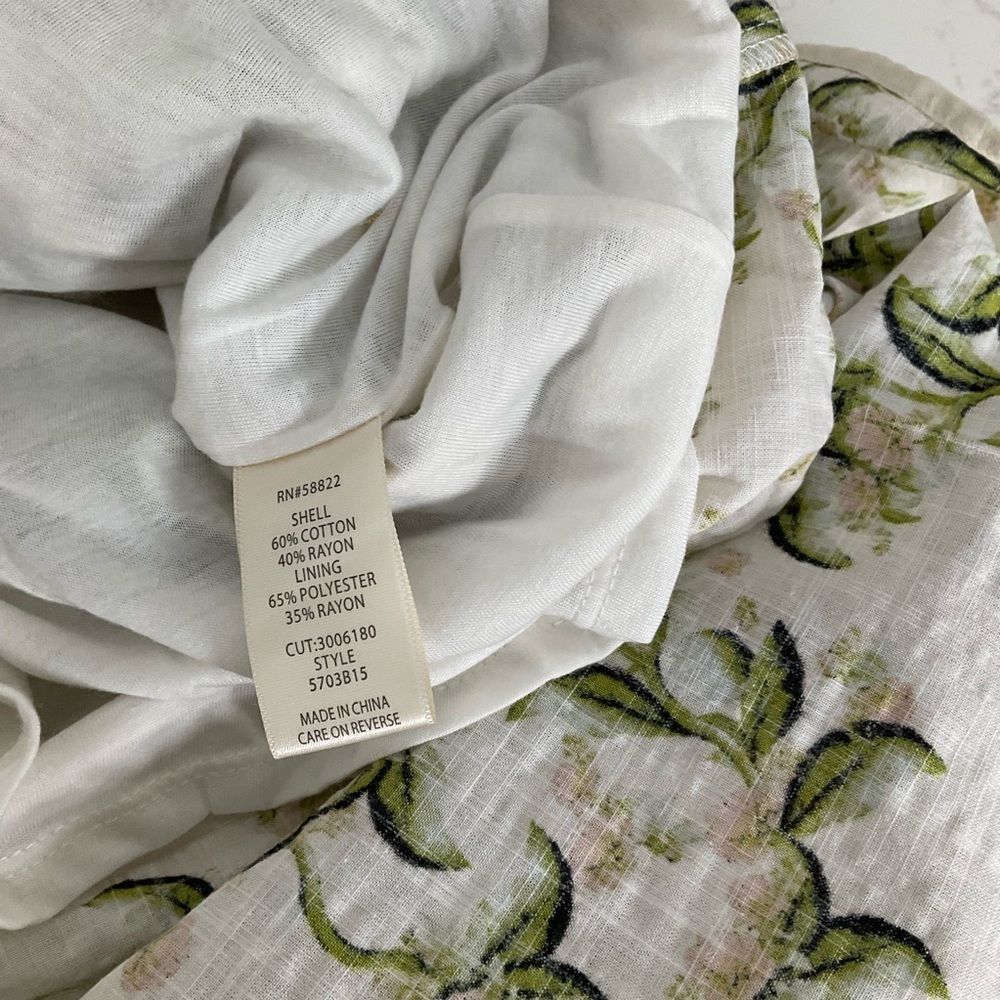 PJ Salvage Soft Floral Racerback Lounge Tank | NWT | Size S - Picture 5 of 7
